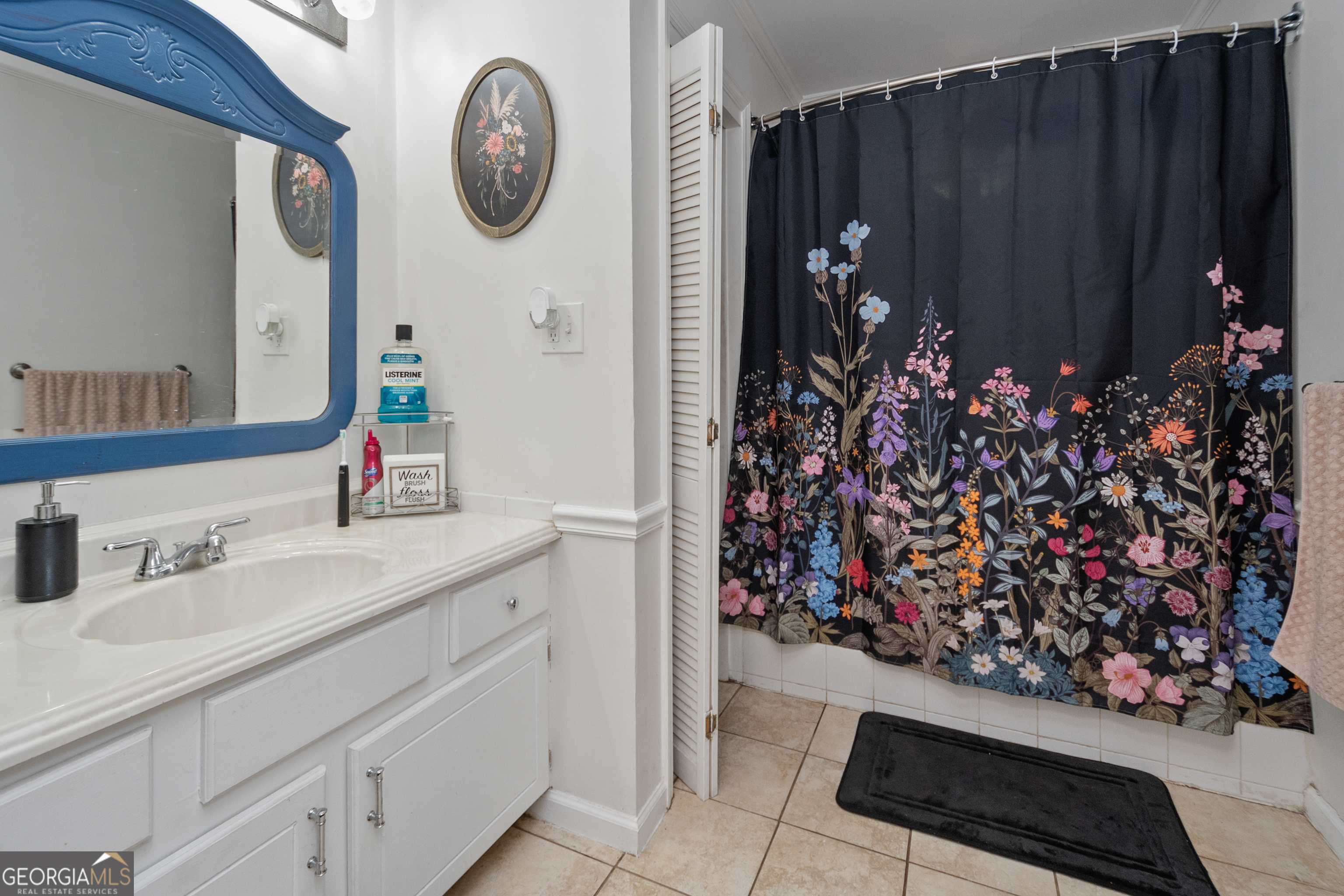 808 South Fling Road LaGrange, GA 30240 - Photo 20 of 35 a bathroom with a sink and a mirror