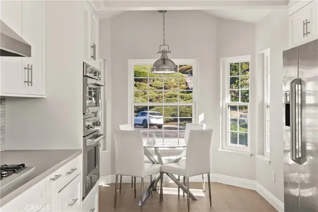 a view of terrace with seating space