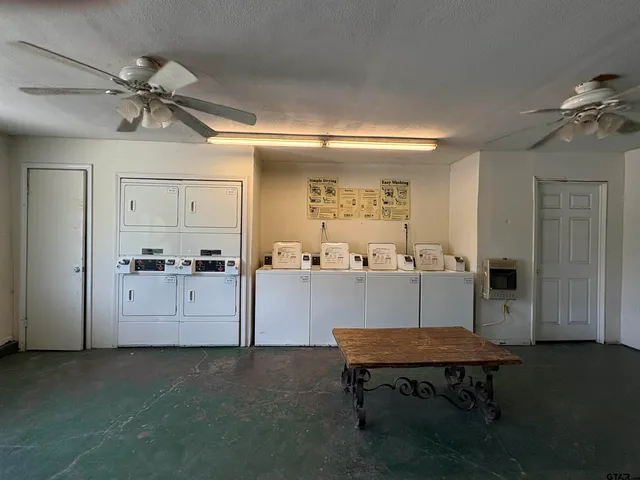 a view of a basketball court