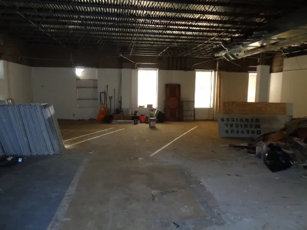 a room with pool table