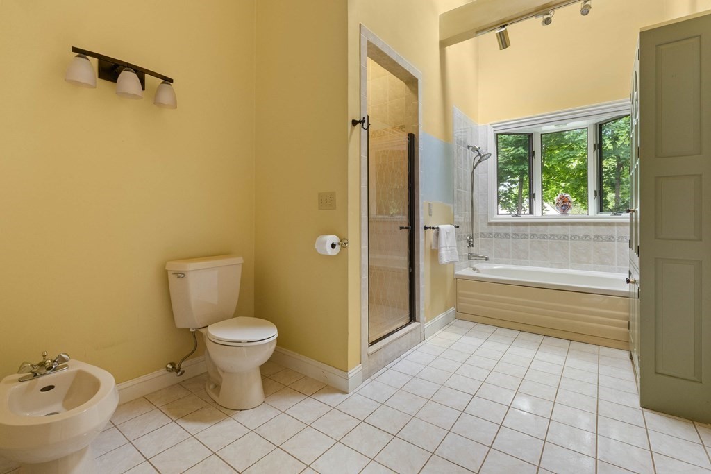 157 Spofford Road Boxford, MA 01921 - Photo 20 of 42 a bathroom with a toilet and a shower