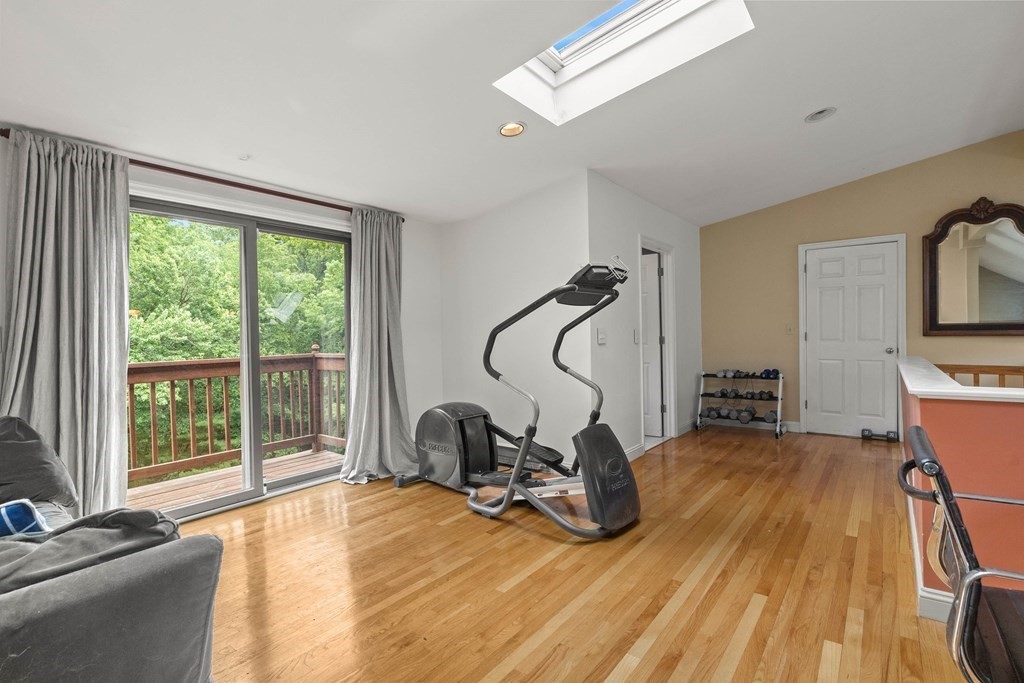 157 Spofford Road Boxford, MA 01921 - Photo 25 of 42 a view of a room with gym equipment