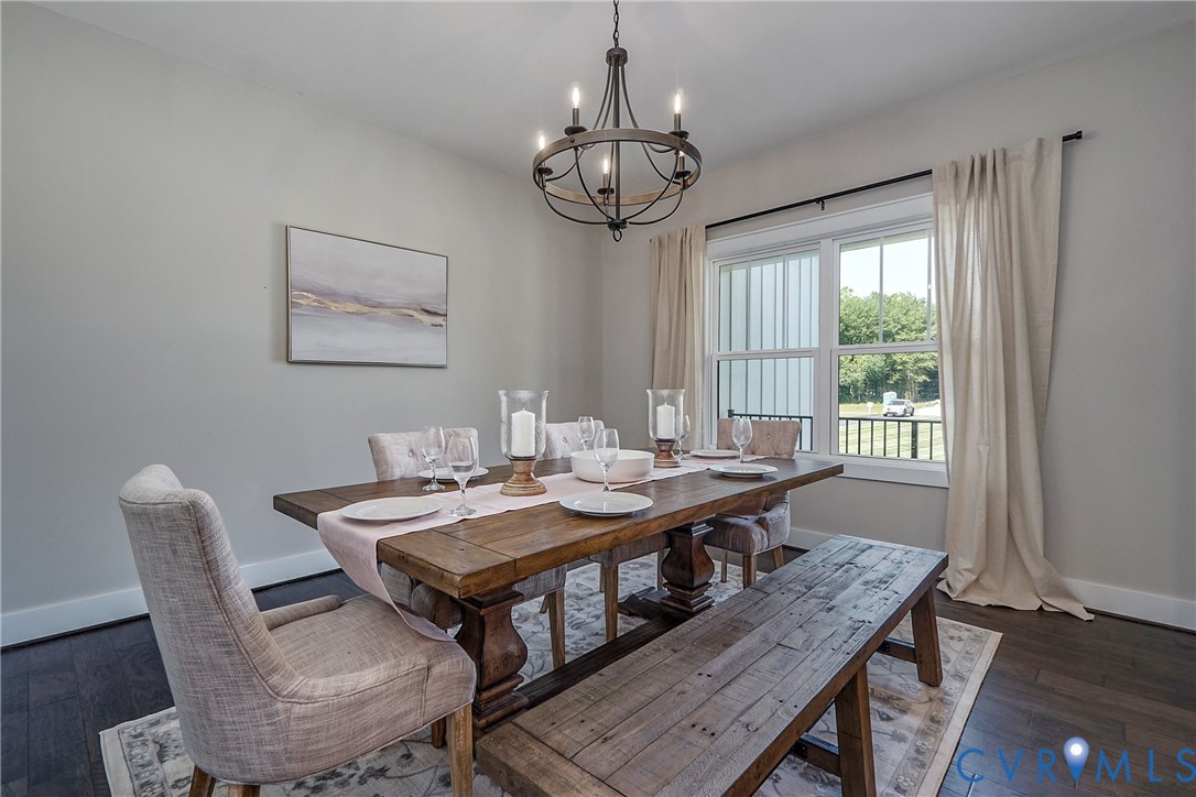 1 Scotchtown Road Beaverdam, VA 23015 - Photo 8 of 29 a view of a dining room with furniture window and wooden floor