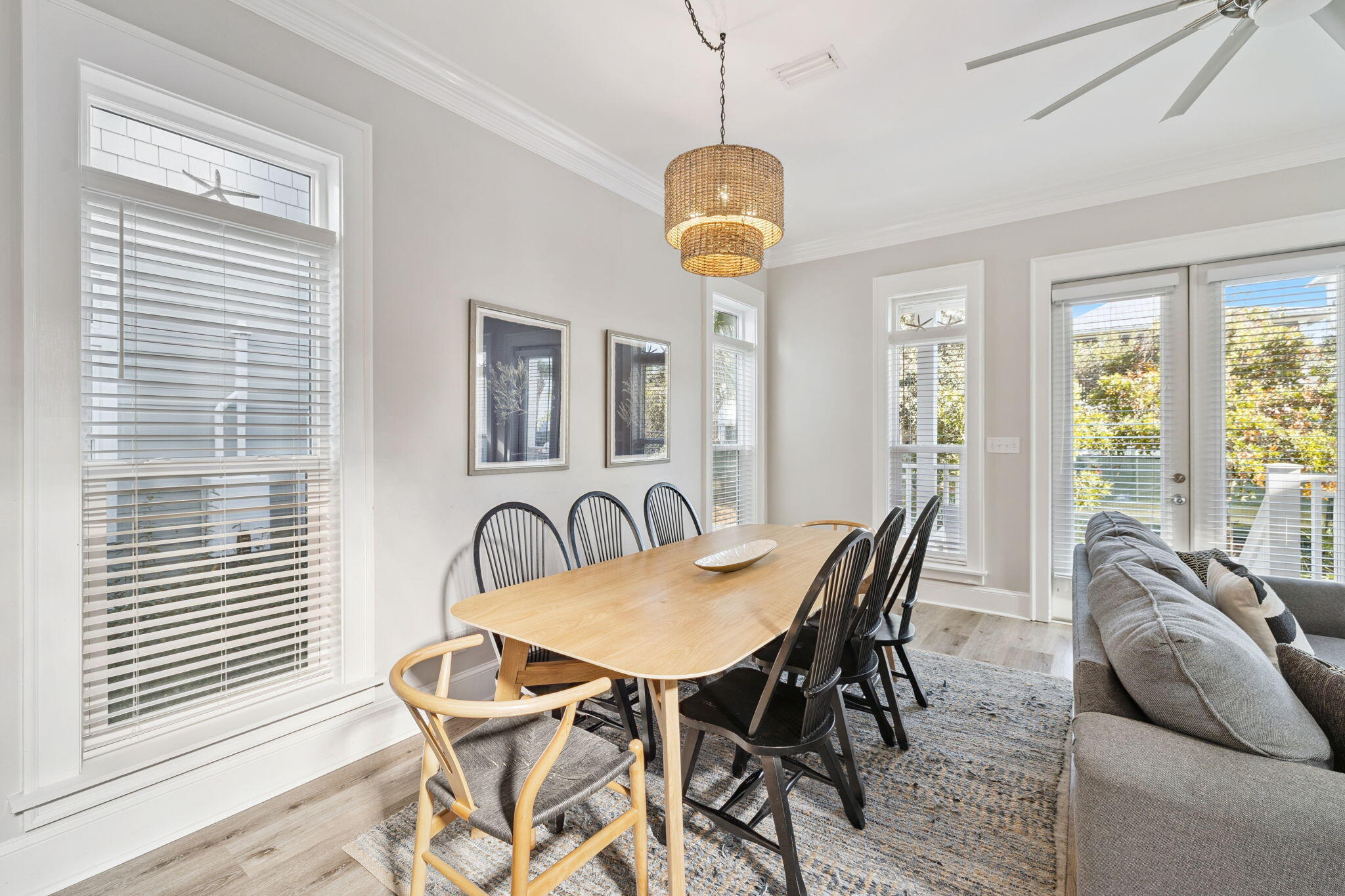 8 Barefoot Lane Seacrest, FL 32461 - Photo 13 of 62 a view of a dining room with furniture window and outside view