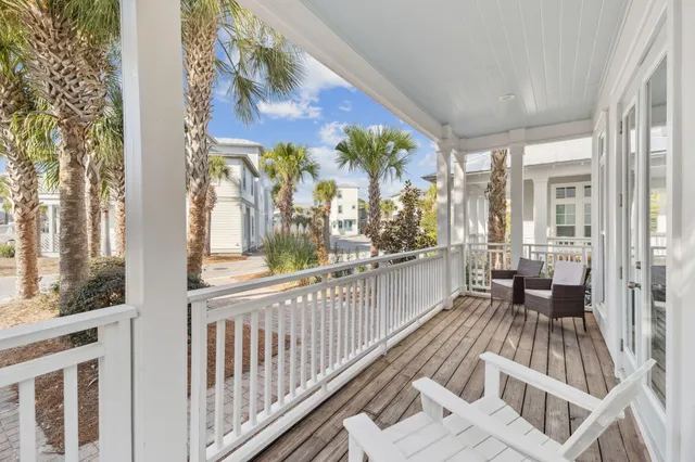 a view of a hallway with entryway