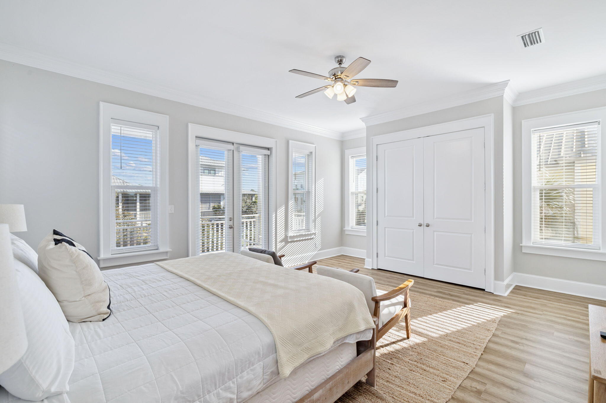 8 Barefoot Lane Seacrest, FL 32461 - Photo 28 of 62 a bedroom with a large bed and a window