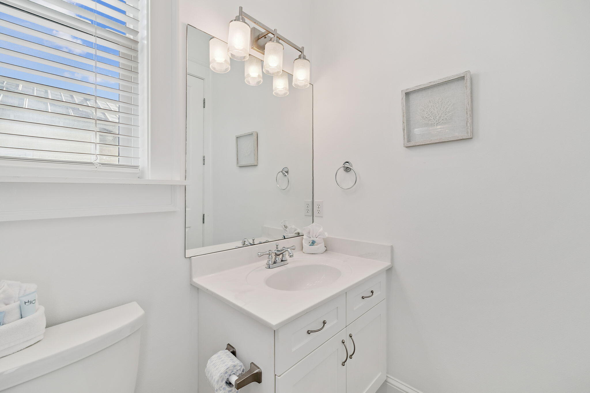 8 Barefoot Lane Seacrest, FL 32461 - Photo 39 of 62 a bathroom with a sink toilet and a mirror