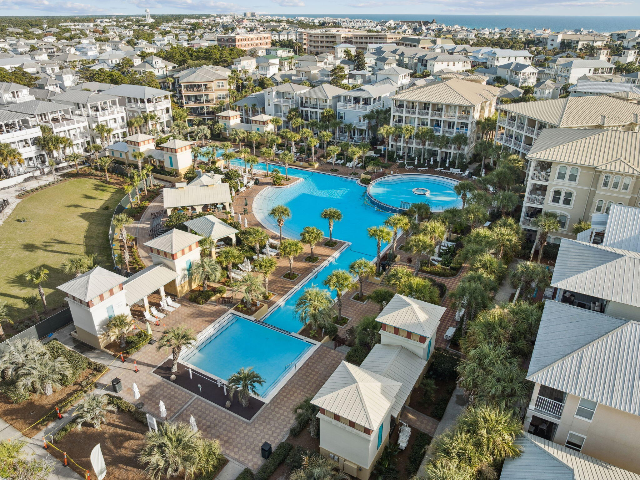 8 Barefoot Lane Seacrest, FL 32461 - Photo 53 of 62 an aerial view of residential houses with outdoor space