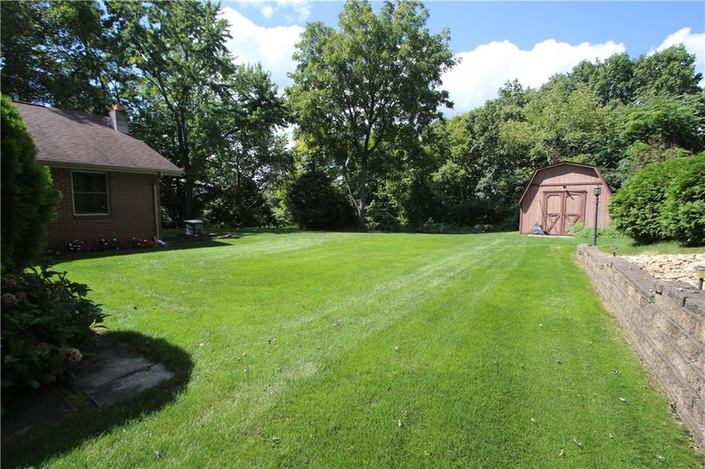 2209 Ridge Road Finleyville, PA 15332 - Photo 23 of 25 HUGE Yard w/ Shed that has electric