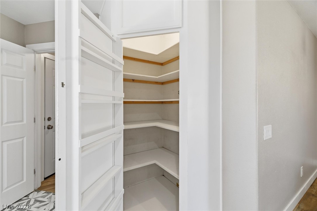 2780 West Simkins Road Pahrump, NV 89060 - Photo 19 of 40 A well-organized pantry features ample shelving for all your culinary essentials.