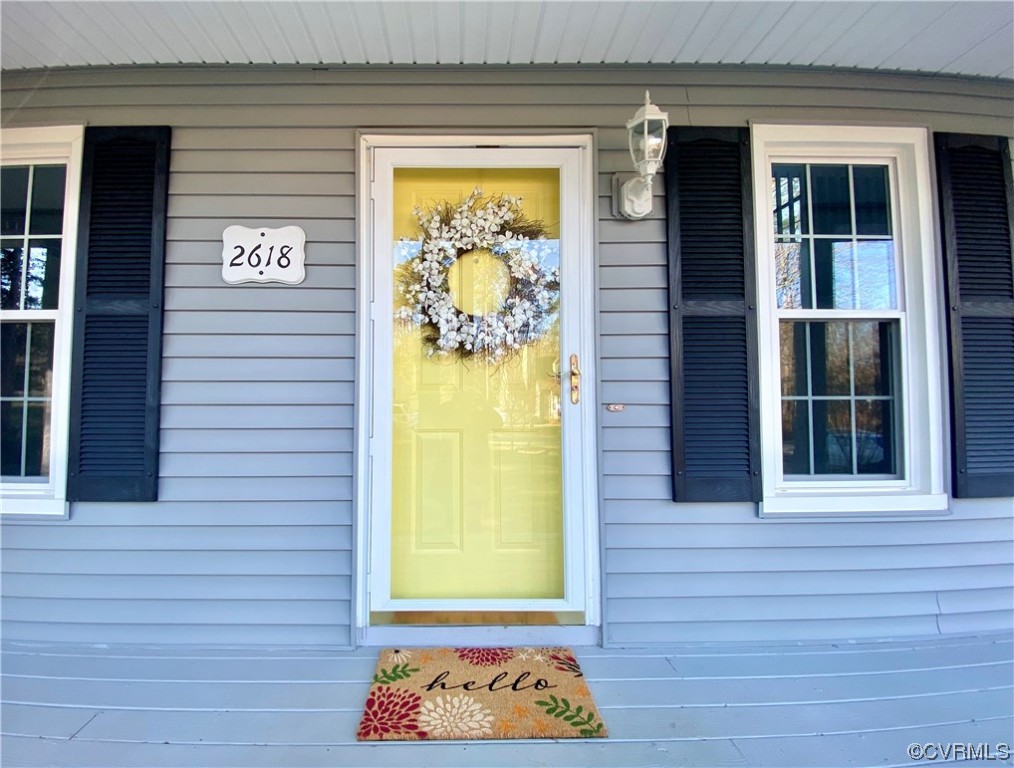 2618 Iverson Road Midlothian, VA 23112 - Photo 5 of 50 a view of a door of the house