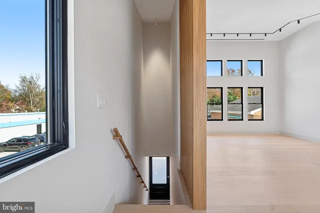 a view of an front door