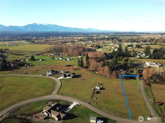 a view of a lake with a mountain