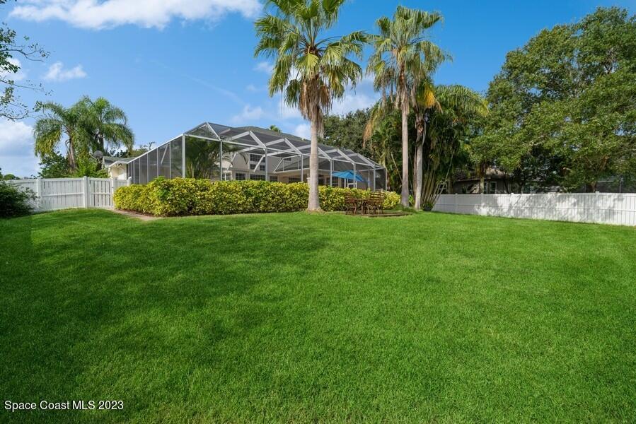 4395 Canard Road Melbourne, FL 32934 - Photo 35 of 36 a view of a back yard