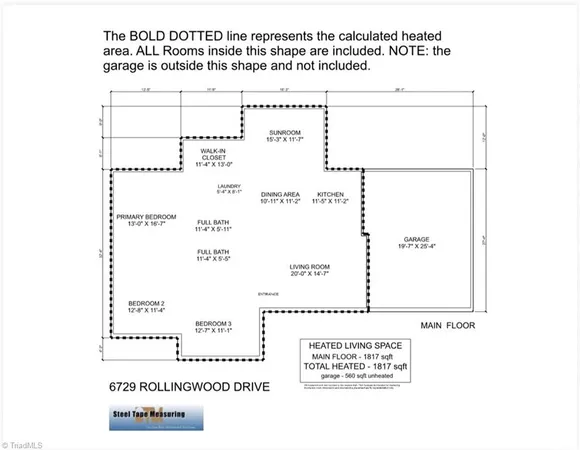 $450,000 | 6729 Rollingwood Drive, Clemmons, NC 27012