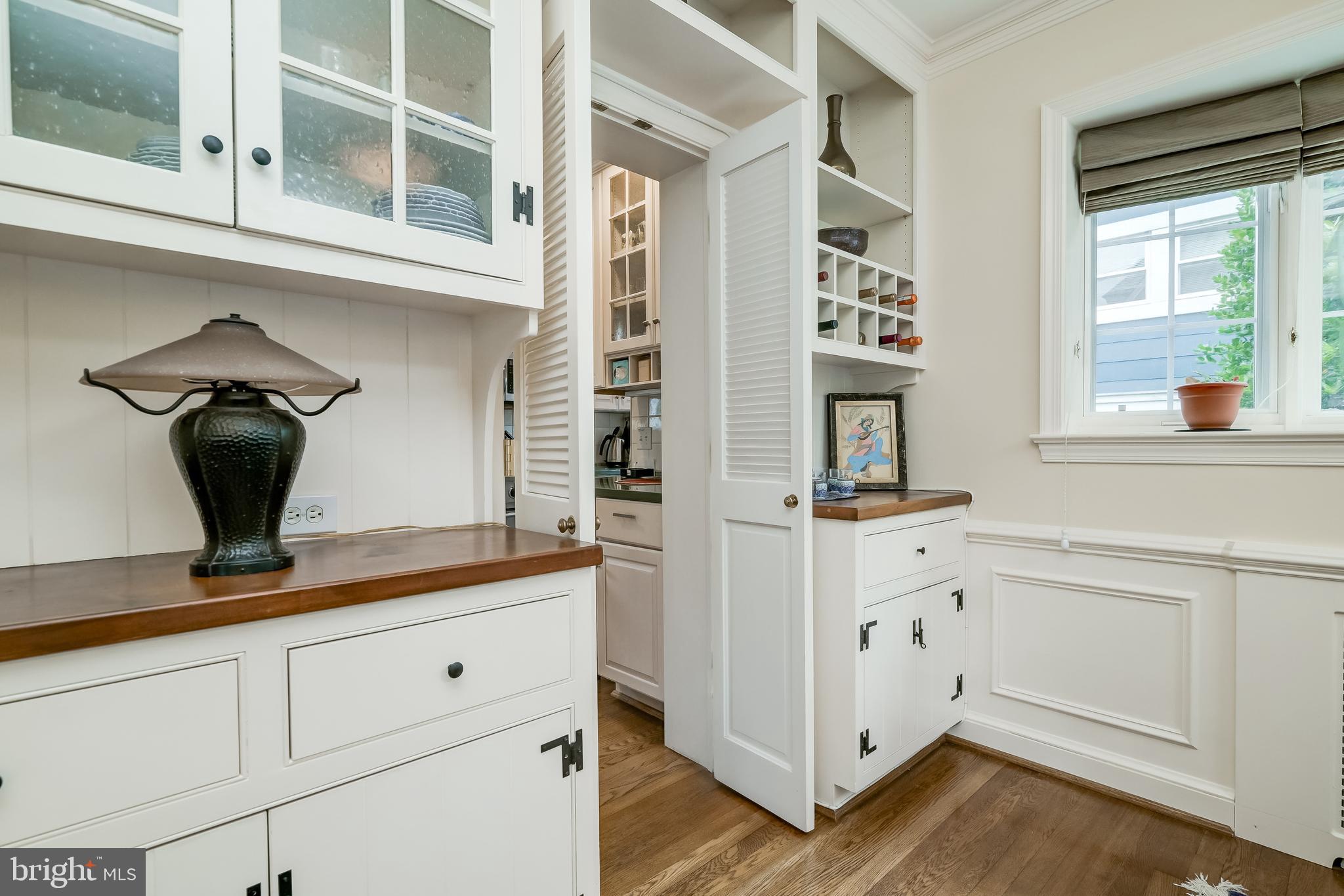 4606 Davidson Drive Chevy Chase, MD 20815 - Photo 6 of 26 a view of white cabinets and a wooden floor