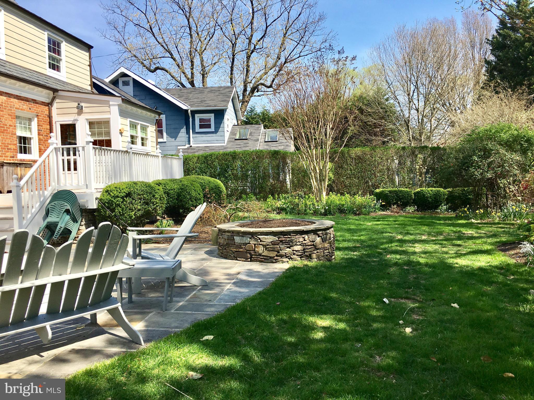 4606 Davidson Drive Chevy Chase, MD 20815 - Photo 9 of 26 a view of a house with backyard and sitting area