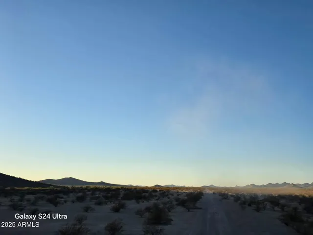 a view of mountains in the distance
