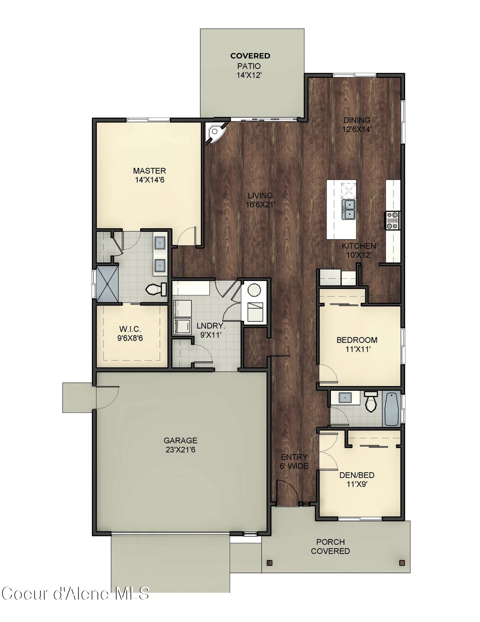 975 East Steeple Chase Road Hayden, ID 83835 - Photo 2 of 13 Mammoth+ Plan