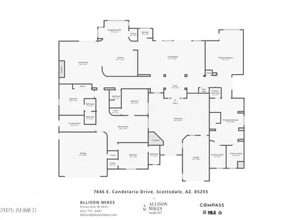 $1,835,000 | 7846 East Candelaria Drive, Scottsdale, AZ 85255