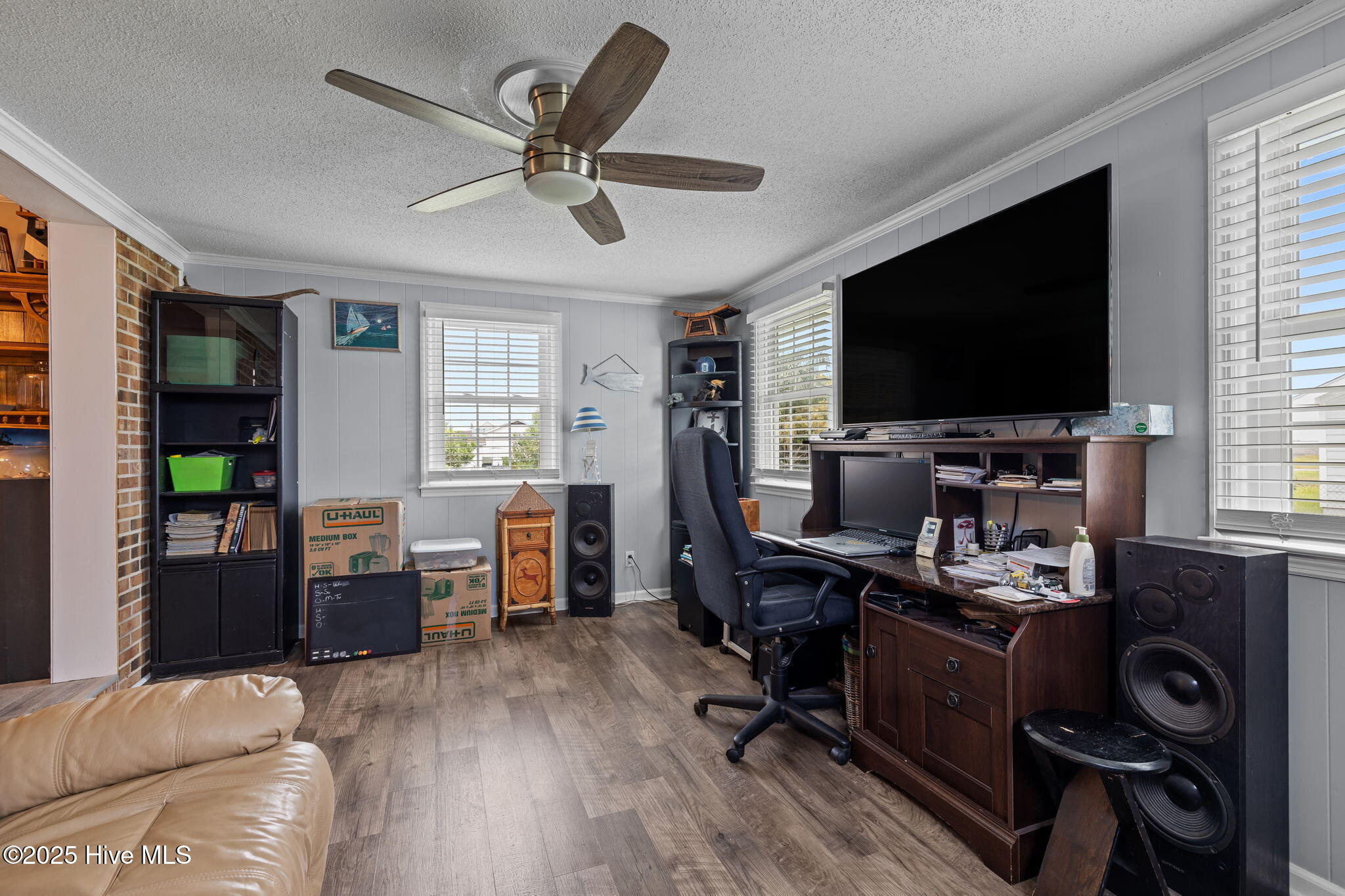 198 Mary Ella Road Harkers Island, NC 28531 - Photo 13 of 44 Den overlooking backyard