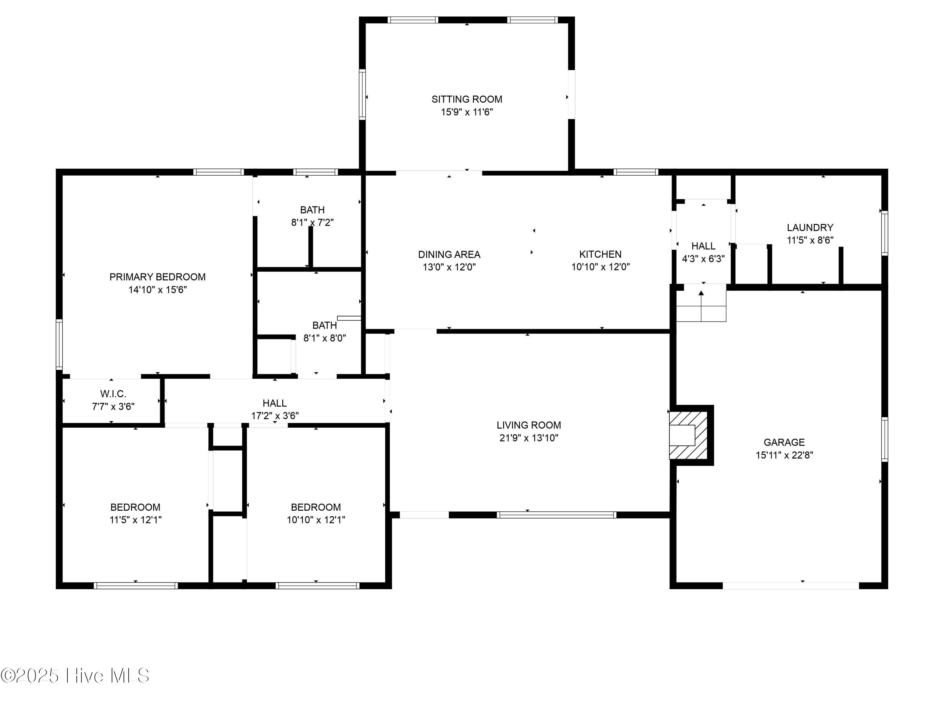198 Mary Ella Road Harkers Island, NC 28531 - Photo 44 of 44 Floor plan for reference only. Measurements deemed to be reliable but not guaranteed