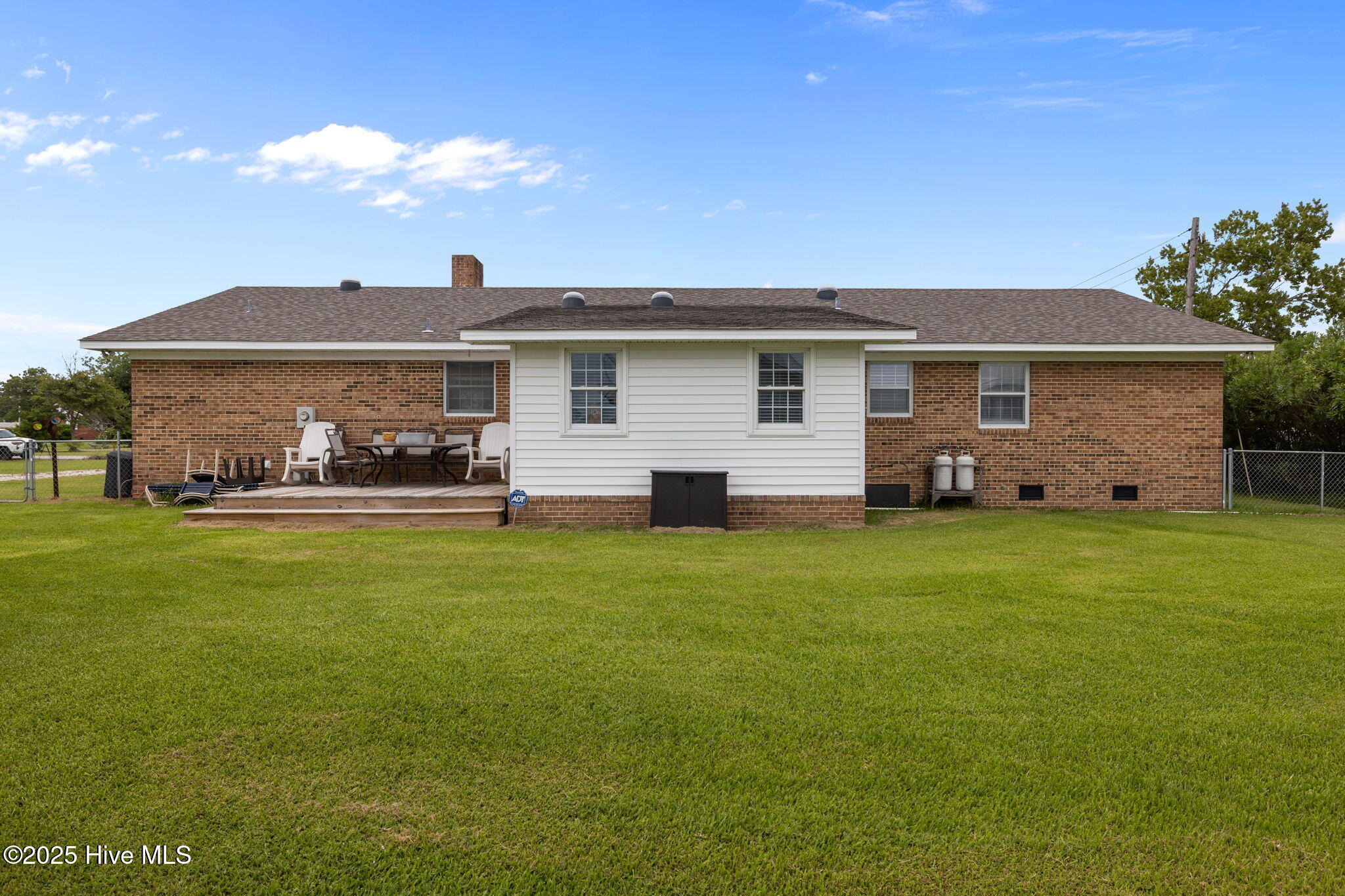198 Mary Ella Road Harkers Island, NC 28531 - Photo 36 of 44 Spacious backyard is fenced in