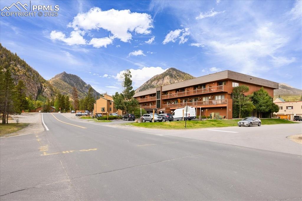 99 Granite Street, Unit 218 Frisco, CO 80443 - Photo 35 of 38 a view of a street with a houses