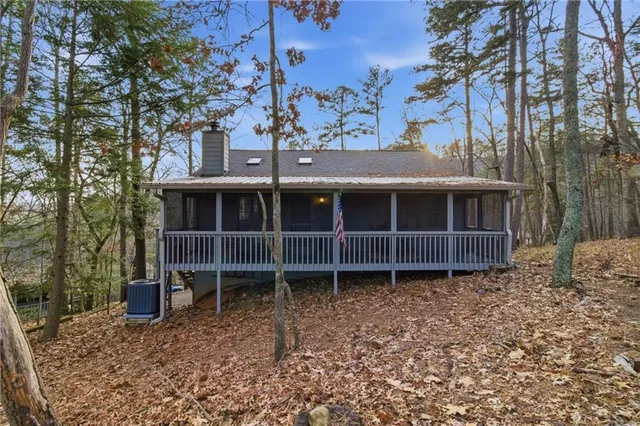front view of a house with a small yard