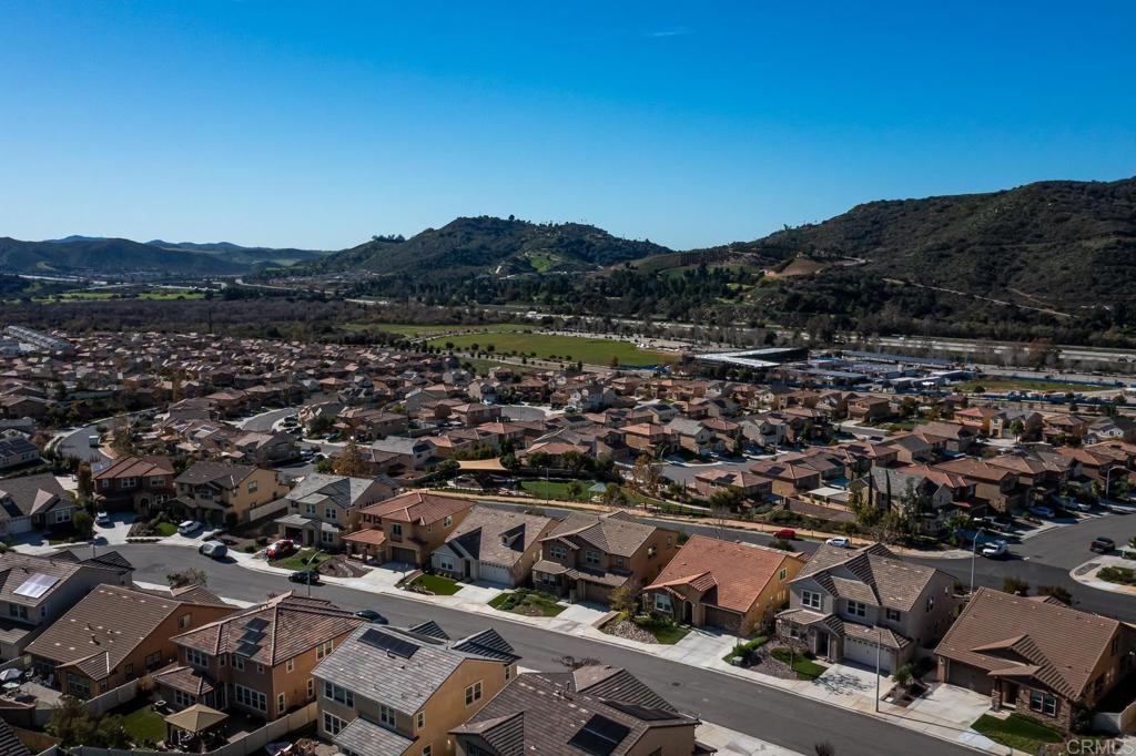 35764 Bay Morgan Lane Fallbrook, CA 92028 - Photo 55 of 69 an aerial view of residential house and green space