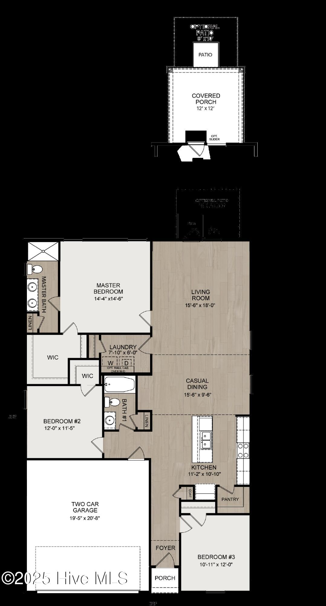 4594 Terrace Road Southwest, Unit HOMESITE 130 Shallotte, NC 28470 - Photo 17 of 17 Floorplan