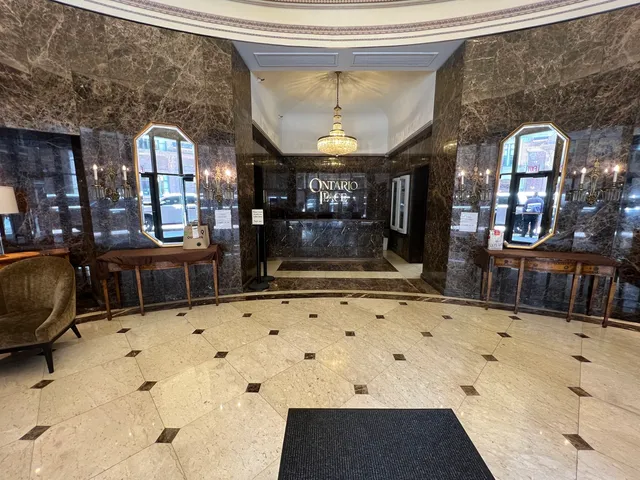 a view of living room kitchen