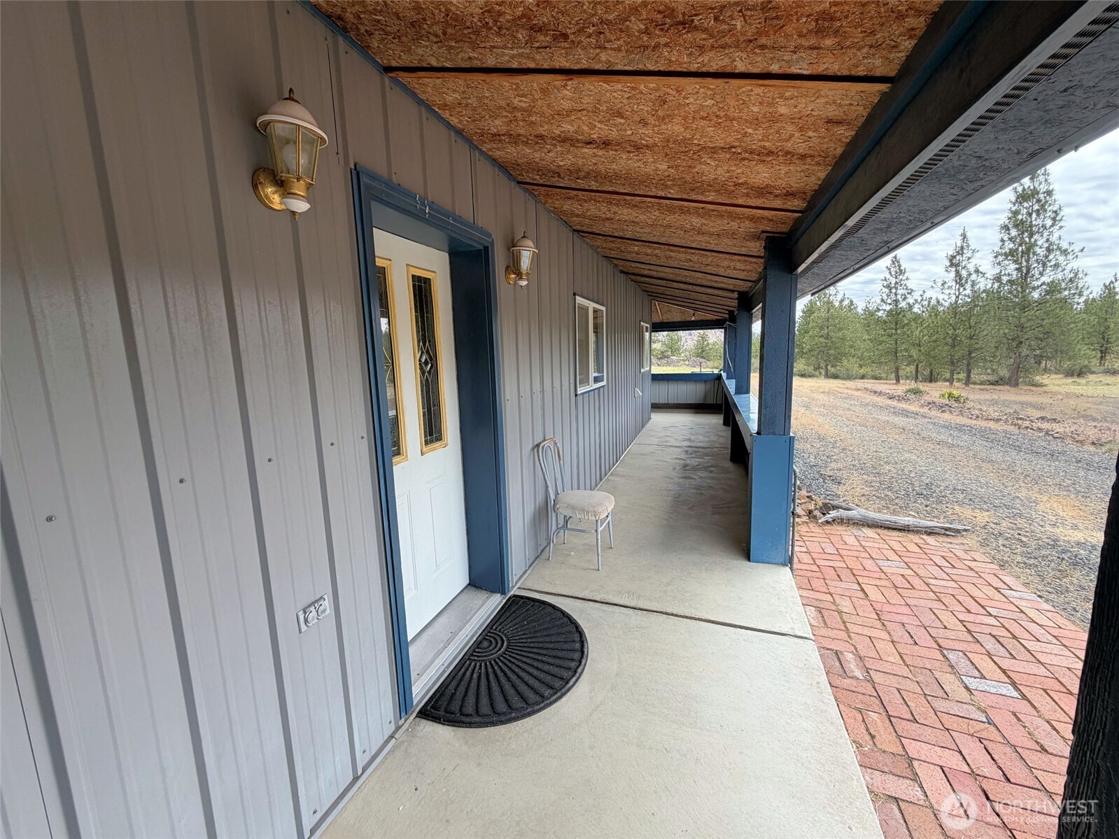 41238 Sterling Valley Road North Lincoln, WA 99147 - Photo 3 of 39 a view of a porch