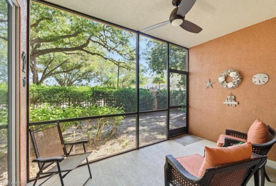 a view of a livingroom with furniture