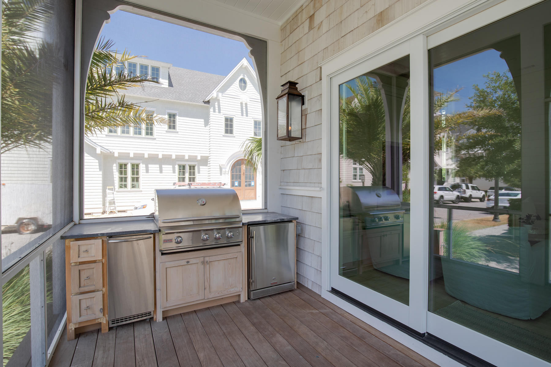 10 Rainer Lane Watersound, FL 32461 - Photo 14 of 30 a kitchen with a stove a refrigerator and a view of living room
