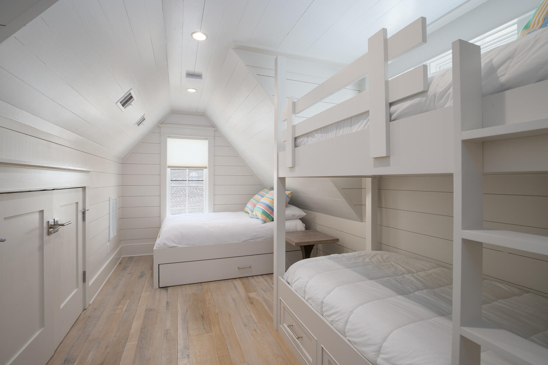 10 Rainer Lane Watersound, FL 32461 - Photo 26 of 30 a bedroom with two beds and painted walls