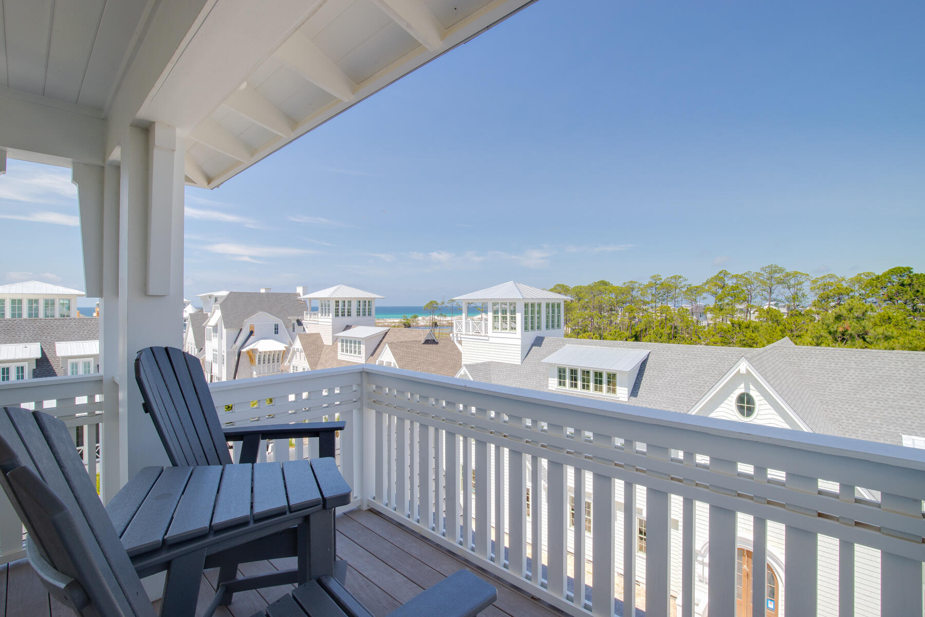 10 Rainer Lane Watersound, FL 32461 - Photo 29 of 30 a view of a chairs and table on the roof deck