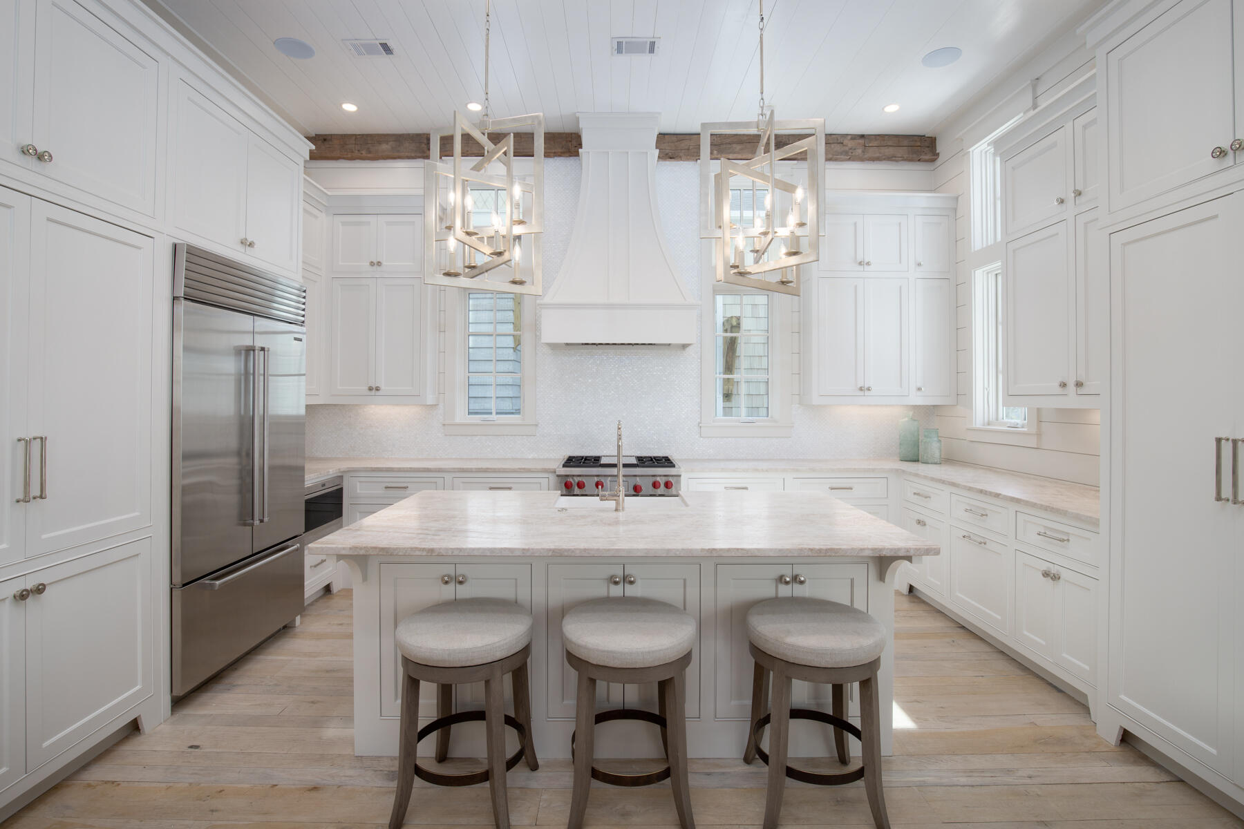 10 Rainer Lane Watersound, FL 32461 - Photo 7 of 30 a kitchen with stainless steel appliances a sink and a refrigerator