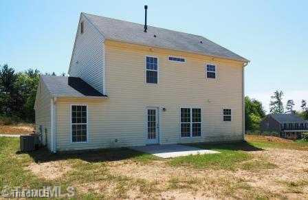 1069 Spruce Garden Drive Rural Hall, NC 27045 - Photo 2 of 16 Exterior Back. Large yard for family at on quiet cul-de-sac street.