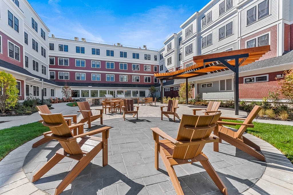 22 Everett Street, Unit 424 Westwood, MA 02090 - Photo 21 of 30 a view of a building with sitting area