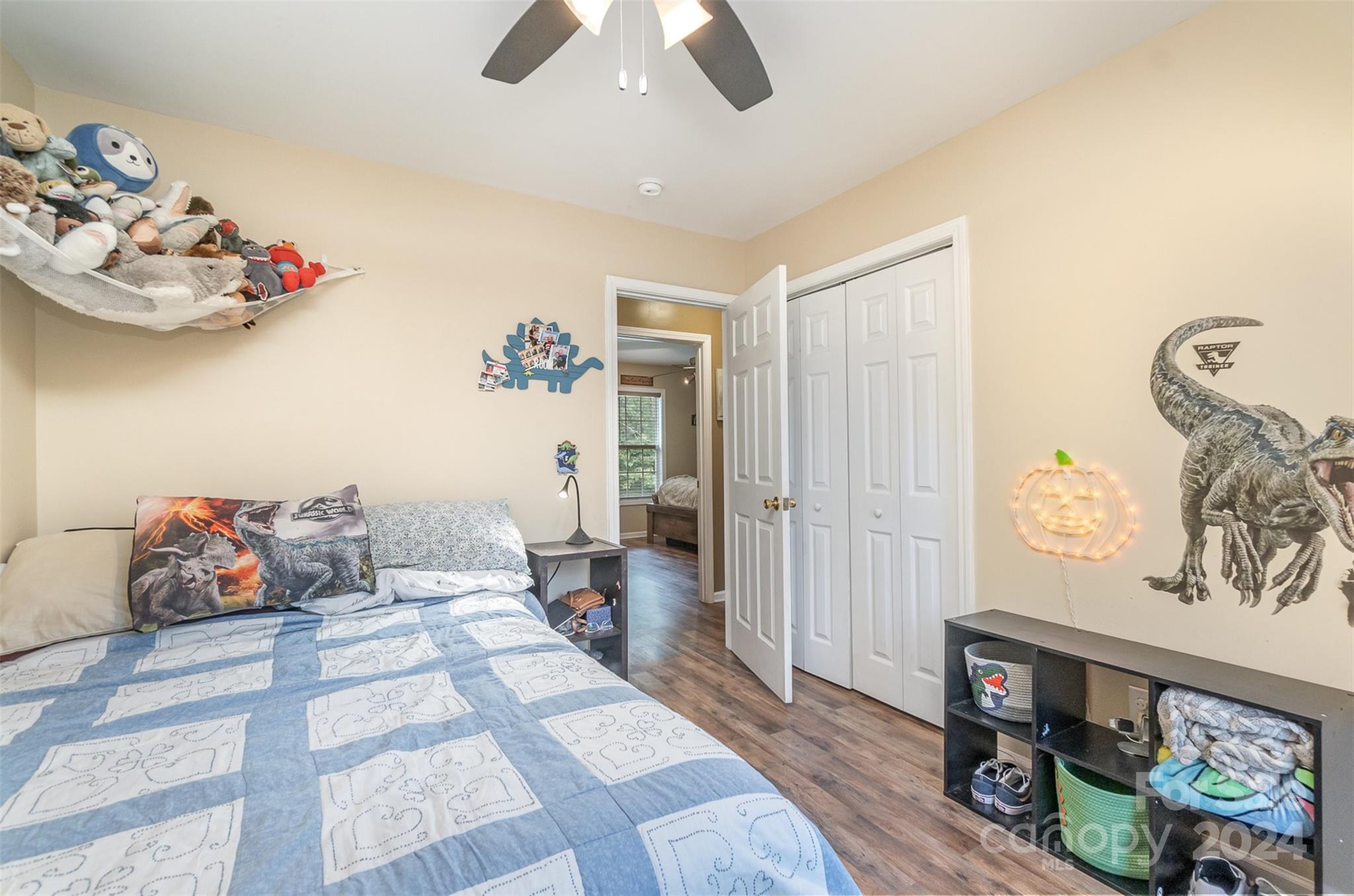 3526 Herman Sipe Road Conover, NC 28613 - Photo 16 of 29 a bedroom with furniture and a wooden floor