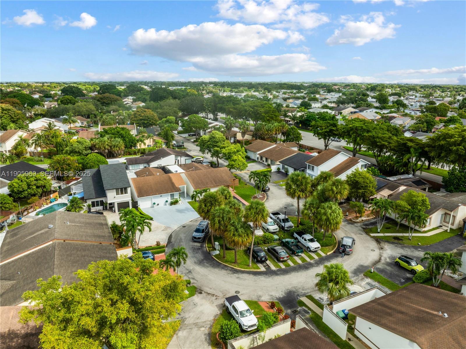 9746 Southwest 147th Court Miami, FL 33196 - Photo 39 of 42 an aerial view of residential houses with outdoor space
