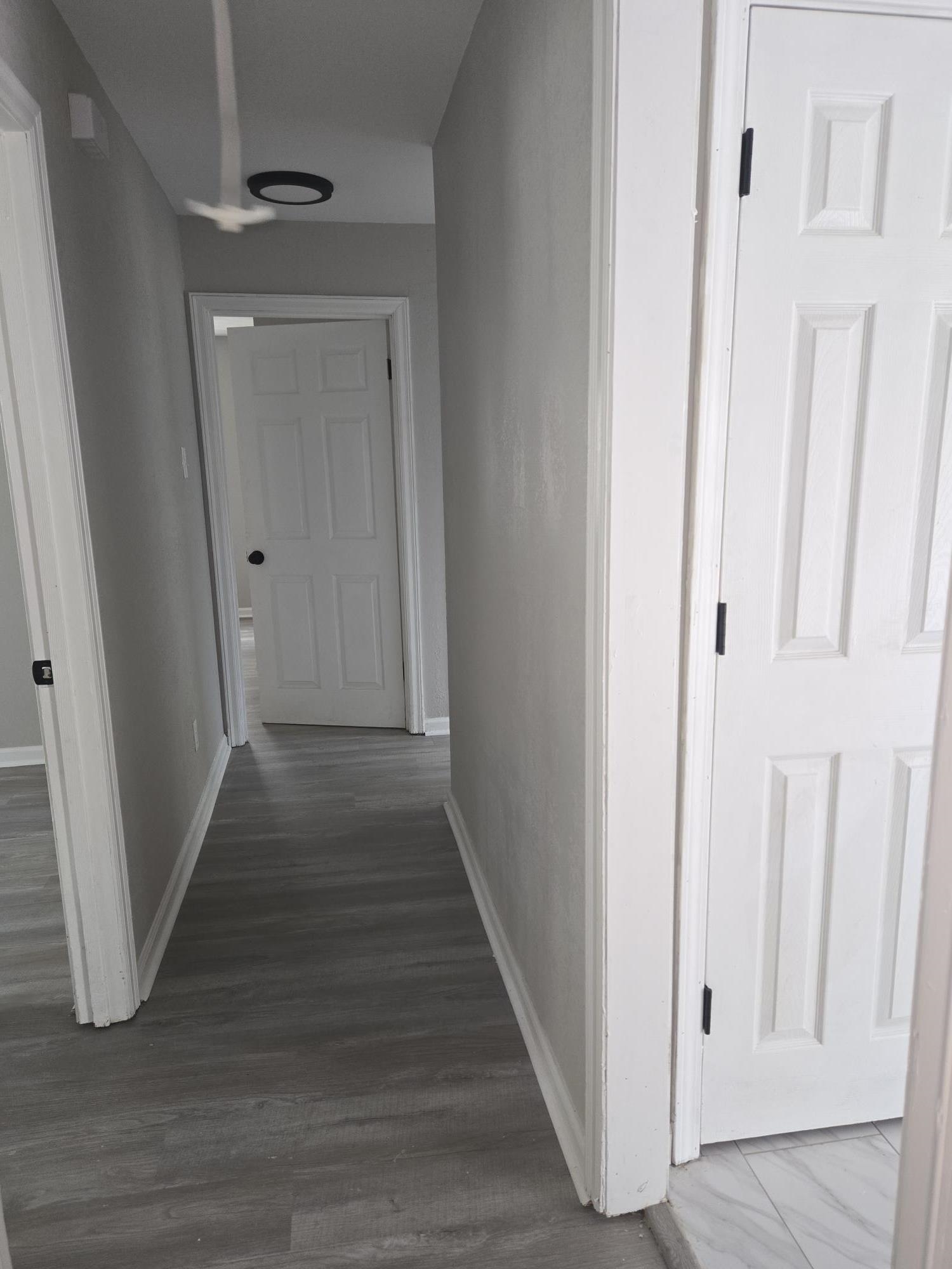 2270 Celeste Drive Memphis, TN 38127 - Photo 6 of 11 Hall featuring dark wood-style floors and baseboards