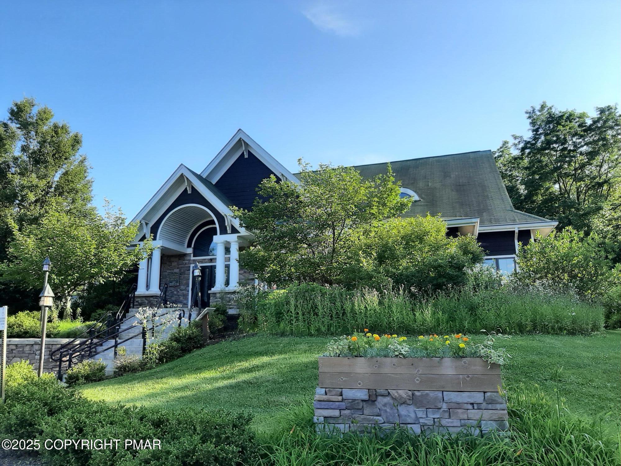 781 White Oak Road Cresco, PA 18326 - Photo 24 of 37 a front view of a house with a yard