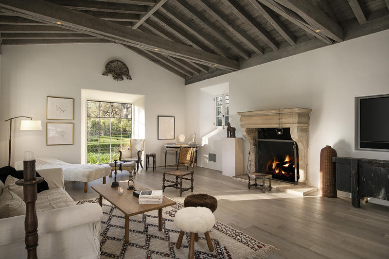 655 El Bosque Road Santa Barbara, CA 93108 - Photo 5 of 28 05-655ElBosque_11-Living Rm