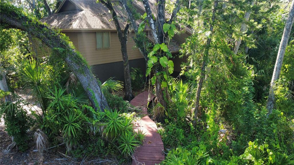 4632 Stone Ridge Trail Sarasota, FL 34232 - Photo 12 of 15 a backyard of a house with lots of green space