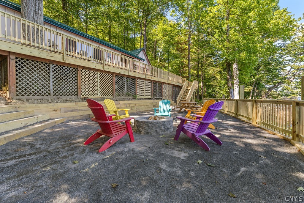 126 Ridings Drive Homer, NY 13077 - Photo 32 of 44 Fire pit