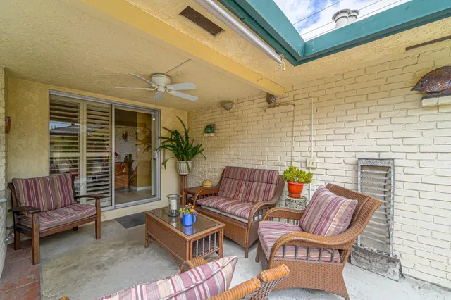 a view of outdoor space yard swimming pool and furniture