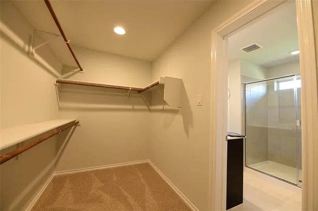 a view of walk in closet