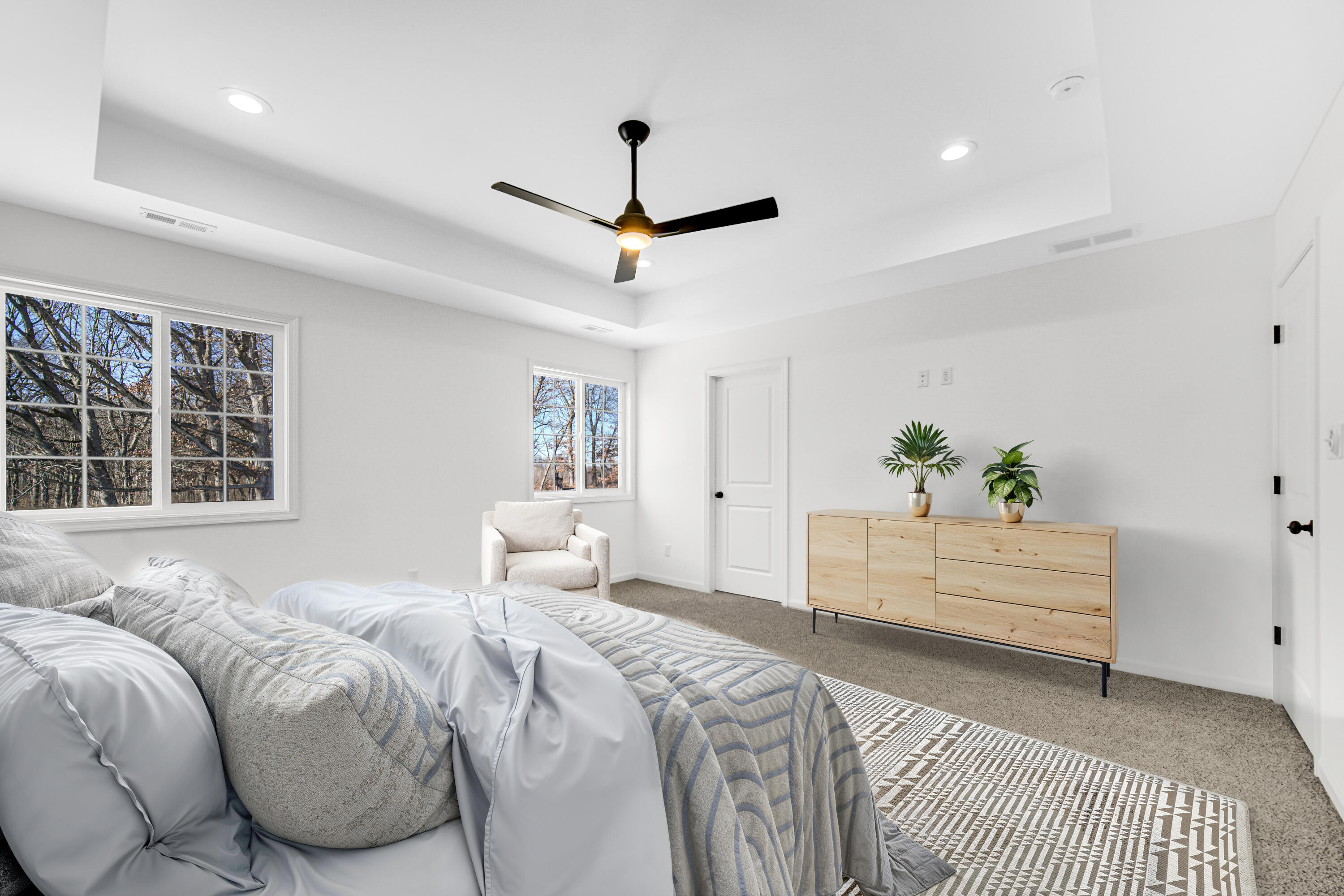 708 Druim Trail Crown Point, IN 46307 - Photo 17 of 27 a bedroom with a bed and a window